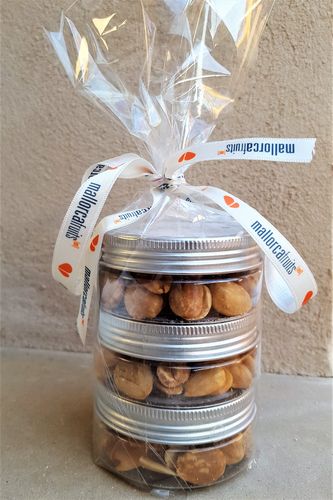 set of 40g PET (3 units salted almonds)