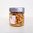 Fried almonds with curry. 125g glass jar